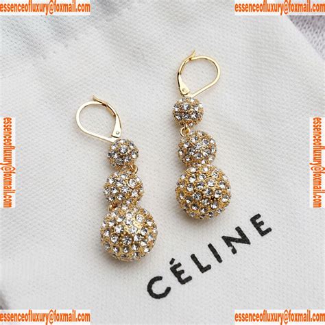 celine earringa|Celine earrings second hand.